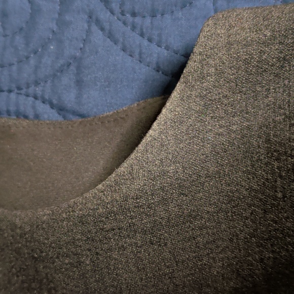 Loft Charcoal/ dark Gray Sleeveless Dress, Size 8 - Picture 8 of 10